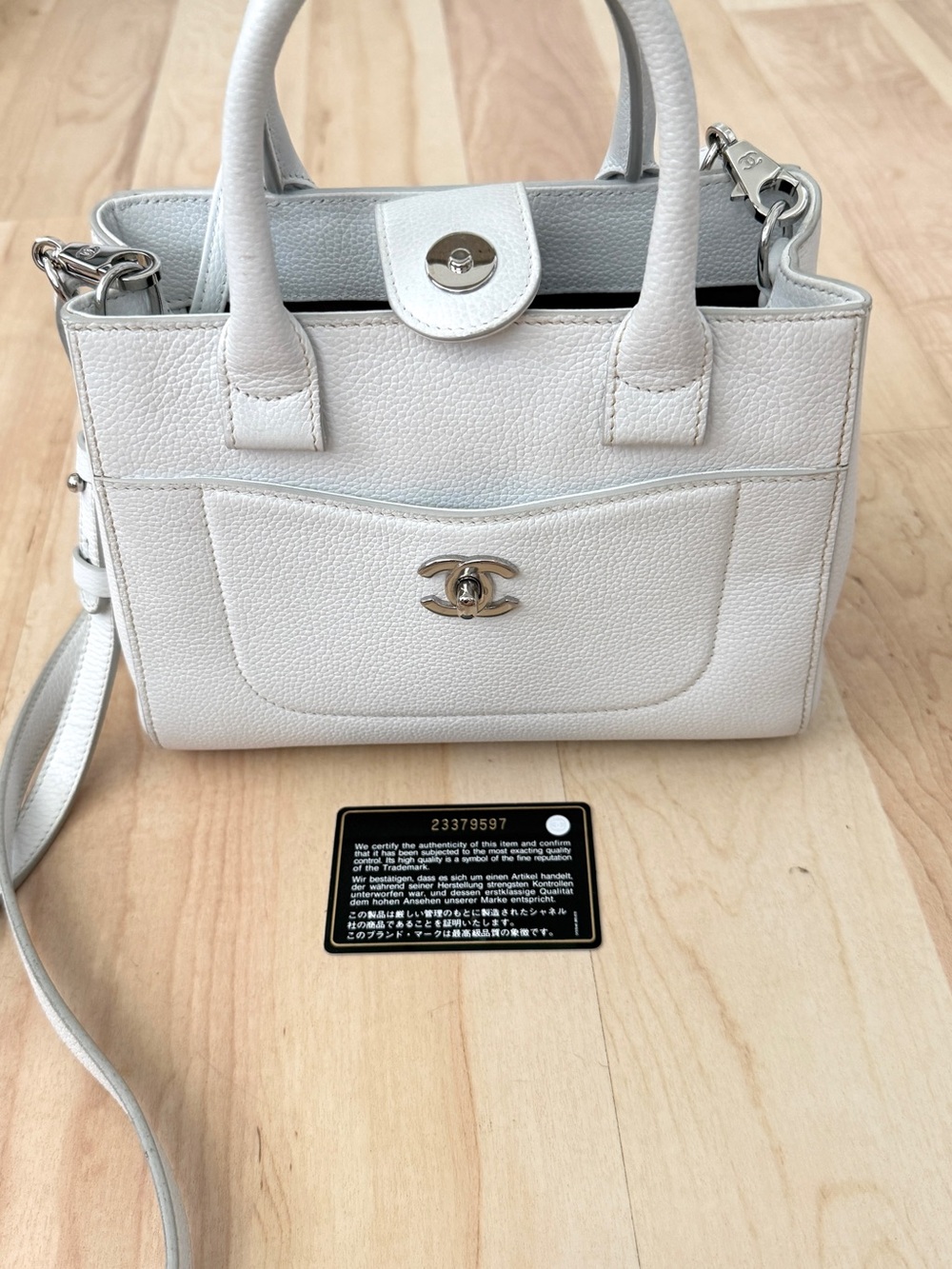 CHANEL Mini Neo Executive Shopper Tote